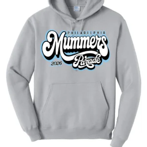 2026 Mummers Parade Hoodie (Grey)